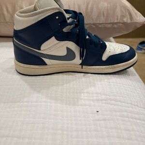 Nike Navy and White Sneakers